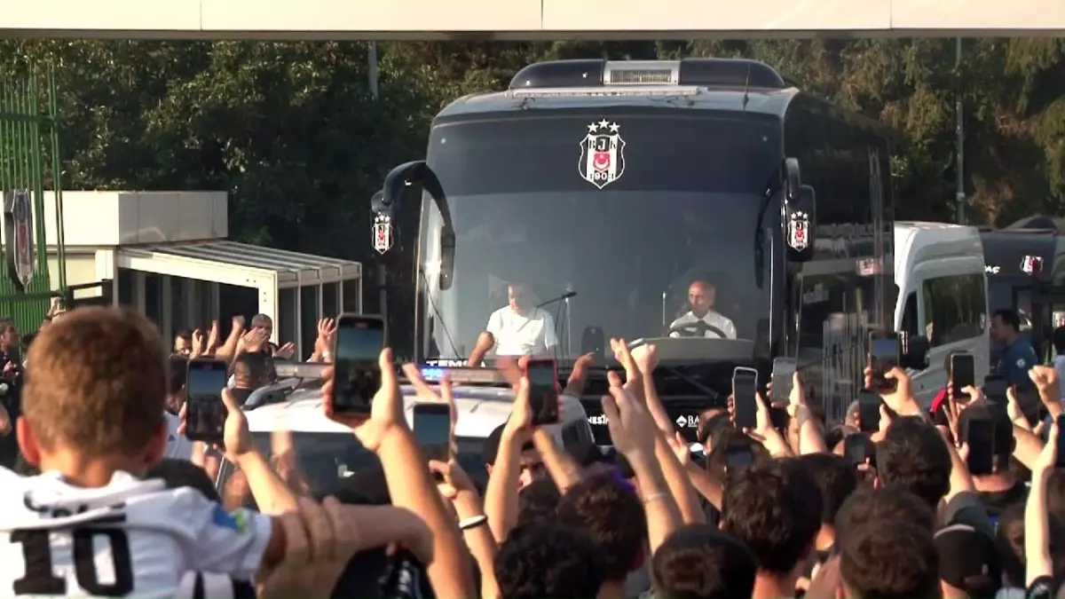 Beşiktaş, Kayseri’ye Coşkulu Uğurlama