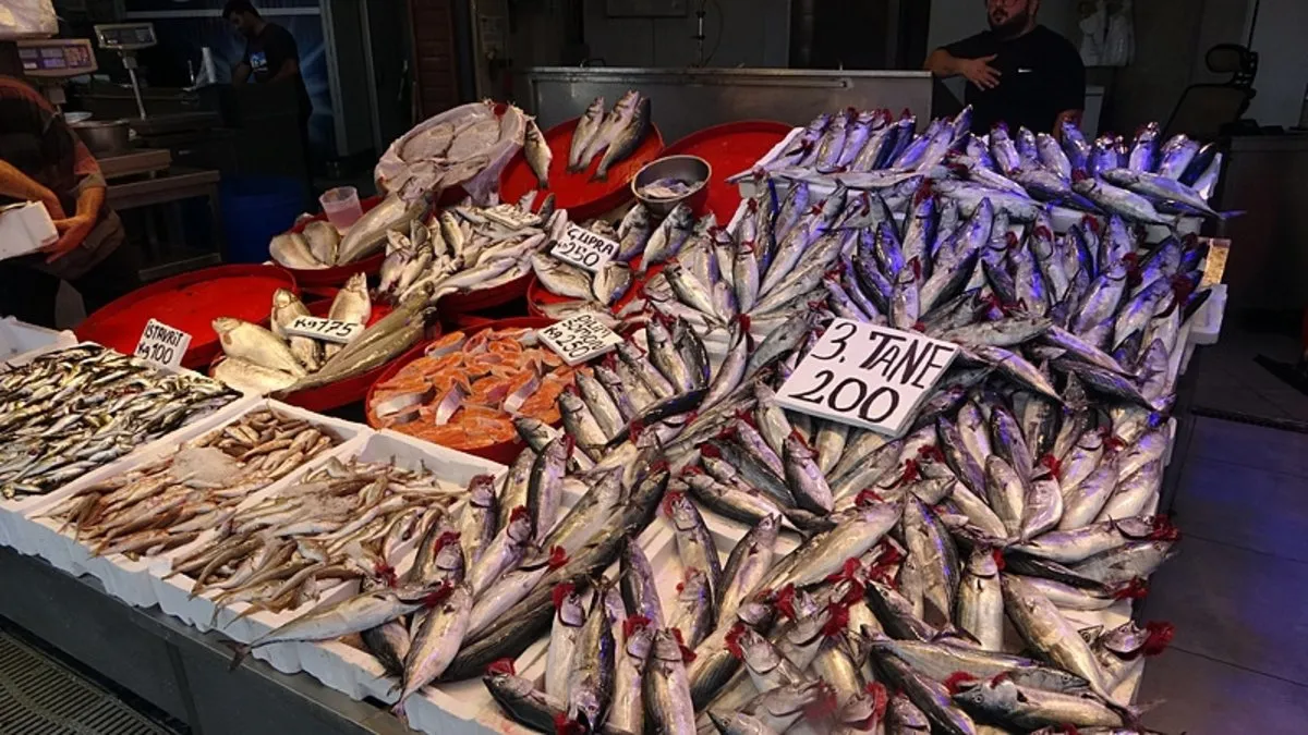 Yeni sezonda balık bol olunca vatandaşlar balıkhanelere akın ediyor