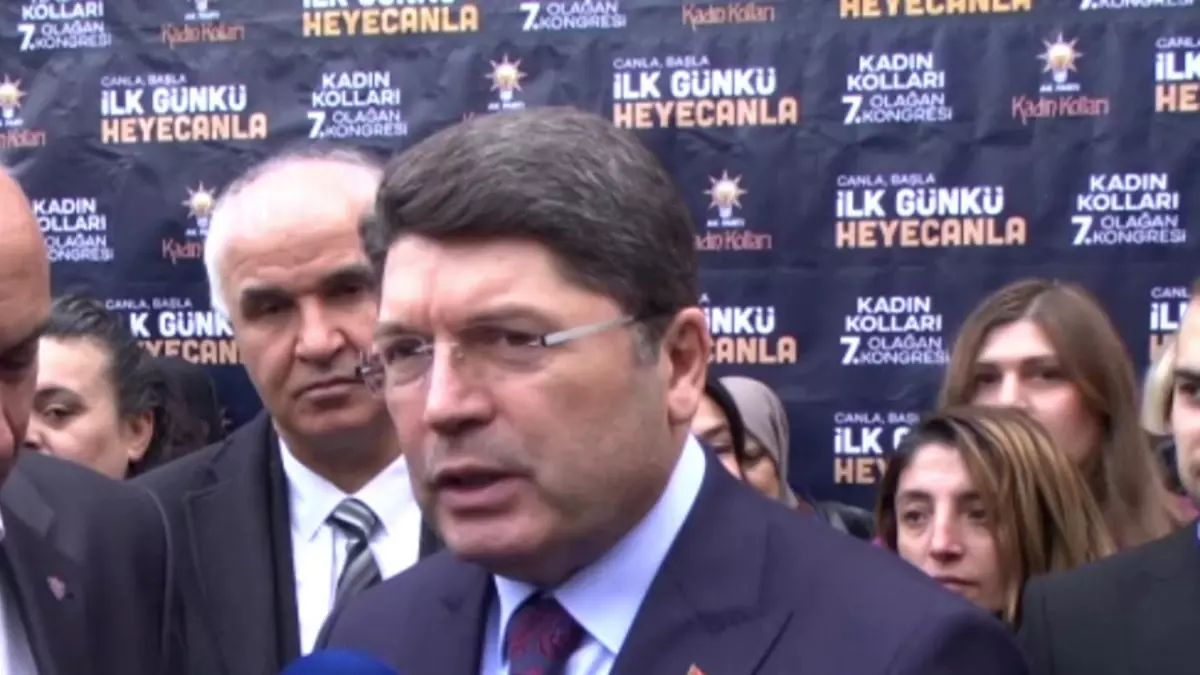 Adalet Bakanı Tunç’tan Tanju Özcan’a Ayrımcılık Eleştirisi