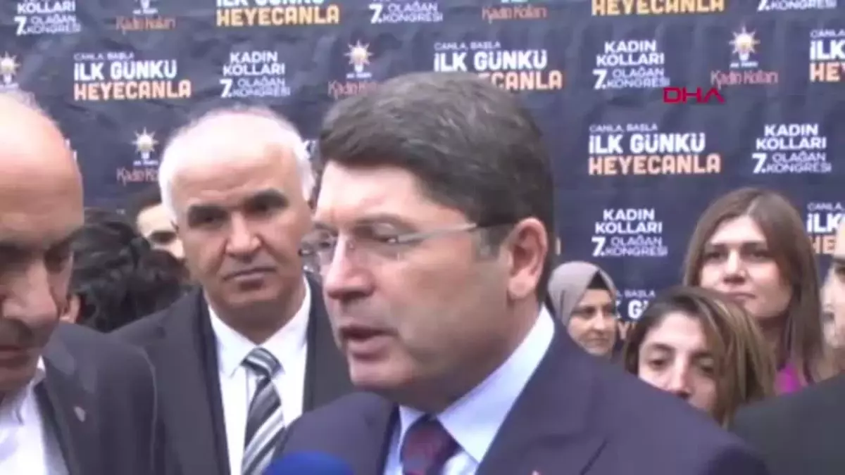 Adalet Bakanı Yılmaz Tunç’tan Tanju Özcan’a Ayrımcılık Tepkisi