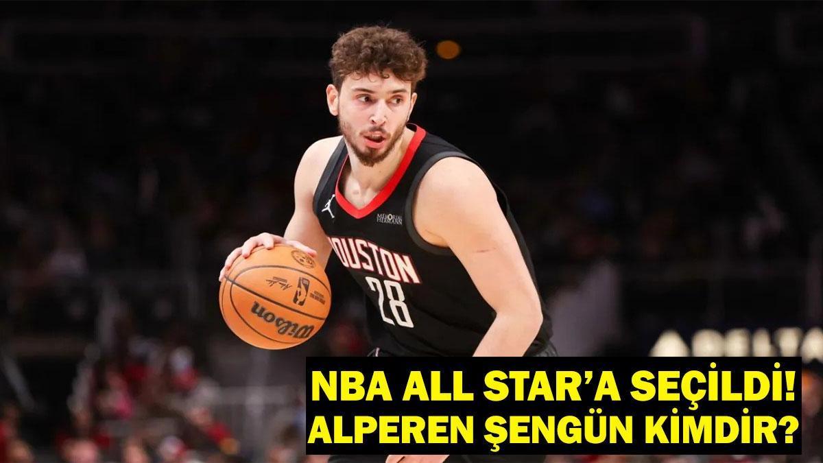 NBA ALL STAR ALPEREN ŞENGÜN KİMDİR? Alperen Şengün Kaç Yaşında, Hangi Mevkide Oynuyor,  Nereli? NBA ALL STAR 2025’E SEÇİLDİ!