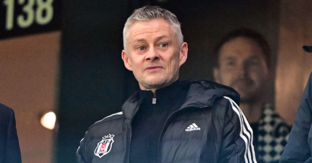 Solskjaer Beşiktaş’ı tribünden takip etti