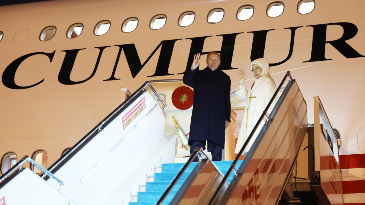 Cumhurbaşkanı Erdoğan Malezya’ya gitti