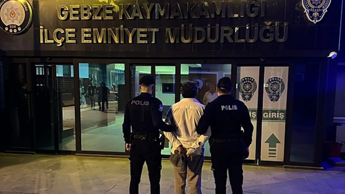 Kocaeli’de firari hükümlü kıskıvrak yakalandı!
